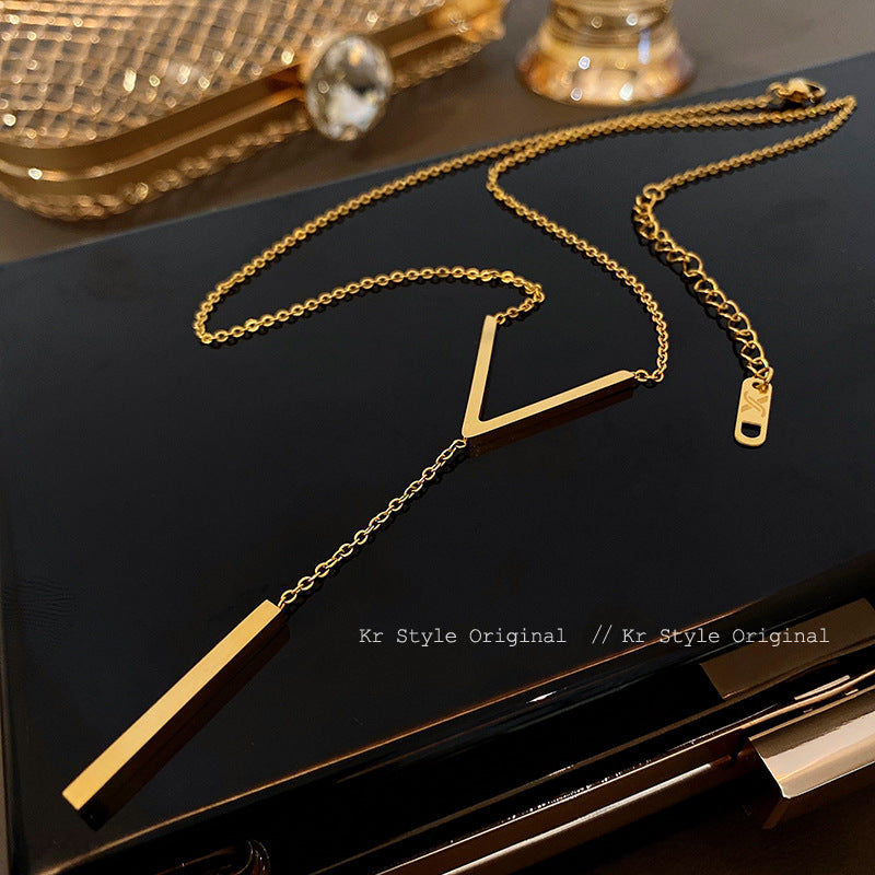 Y-Drop Luxe Chain