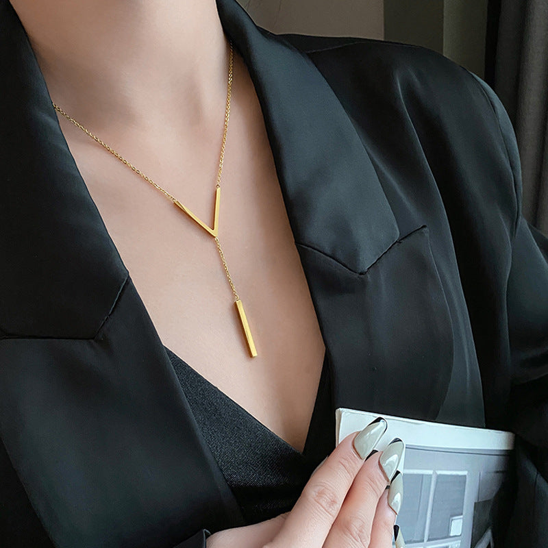 Y-Drop Luxe Chain