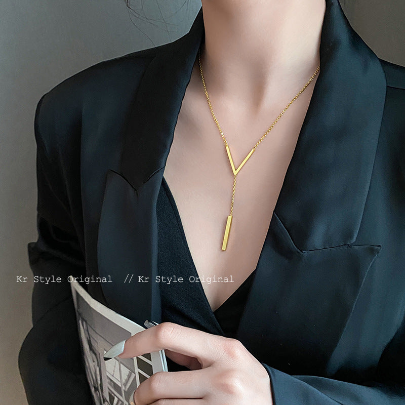 Y-Drop Luxe Chain