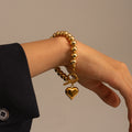 Heart Beads Bracelet