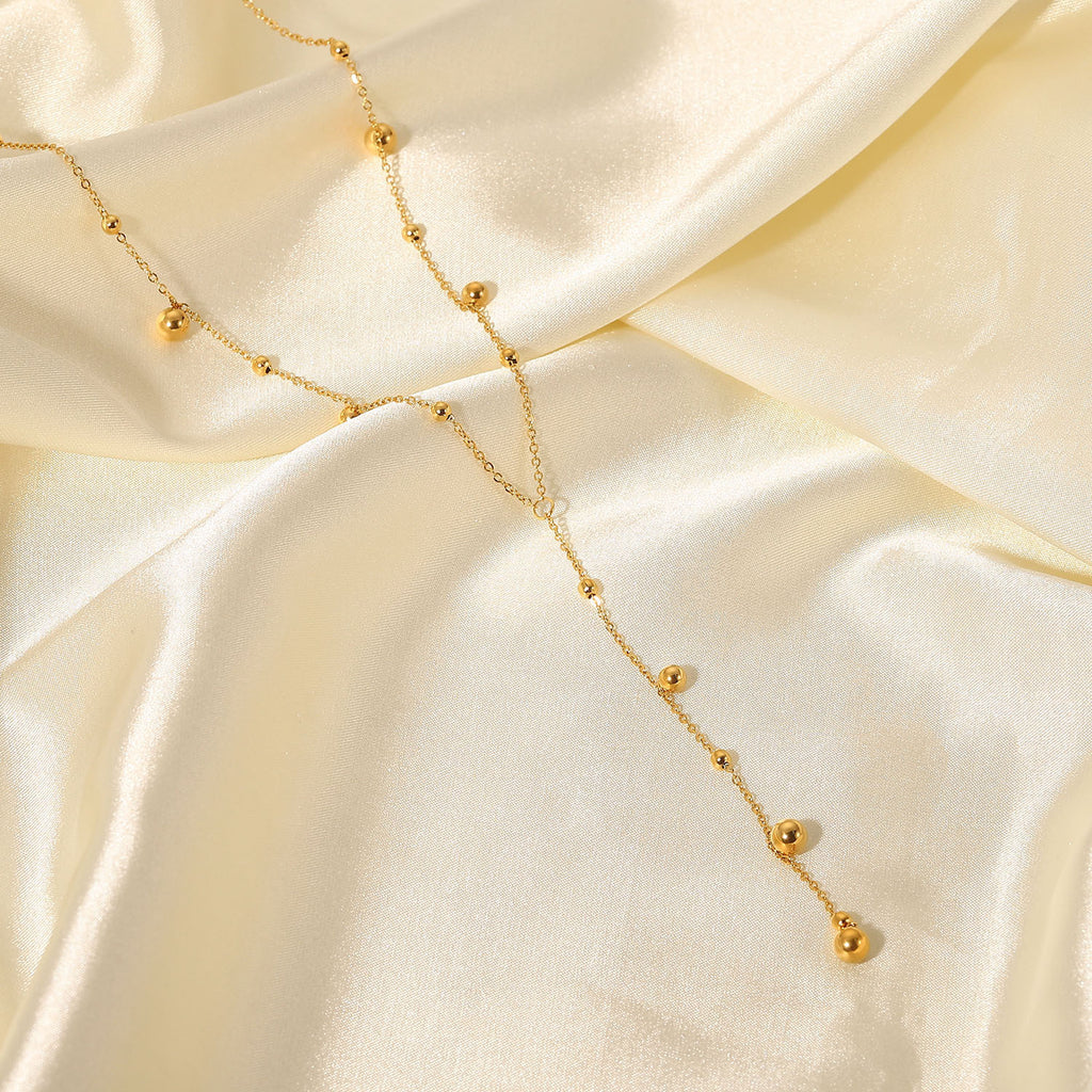 Ball Tassle Necklace