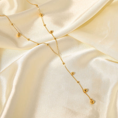 Ball Tassle Necklace