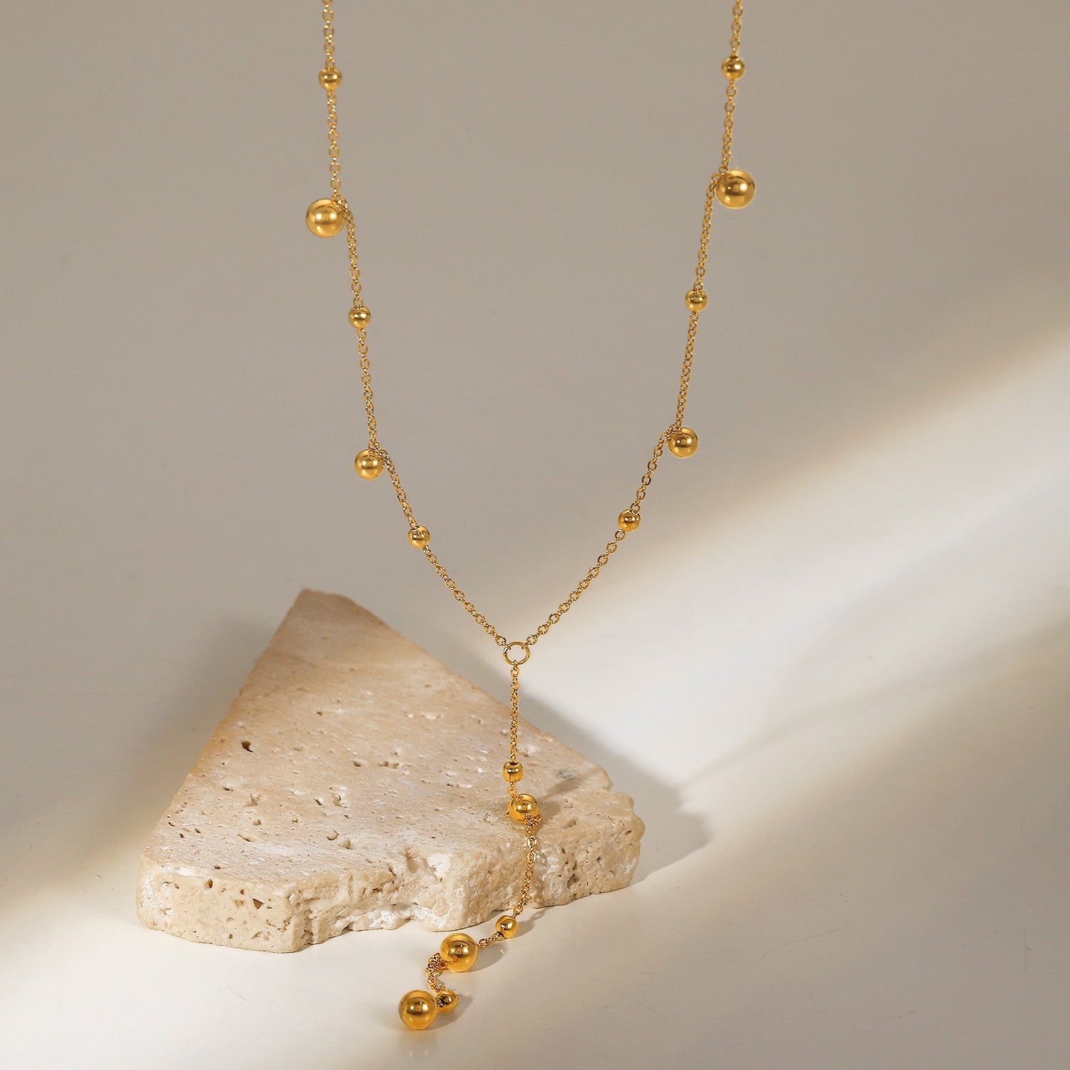 Ball Tassle Necklace