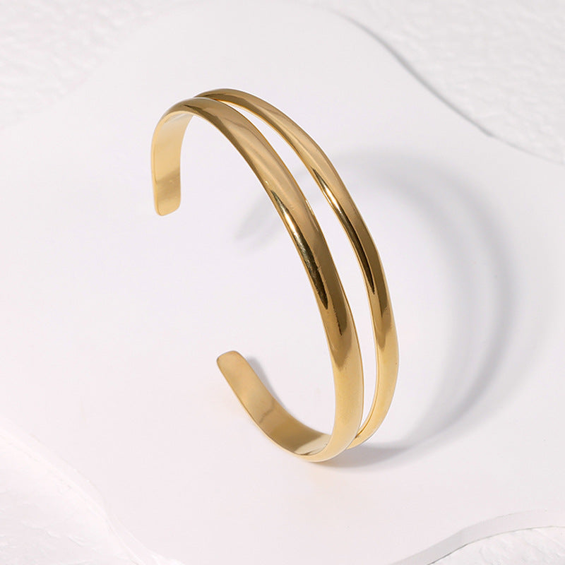 Retro Roman Bangle