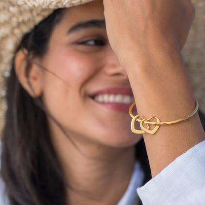 Double Hearts Bracelet