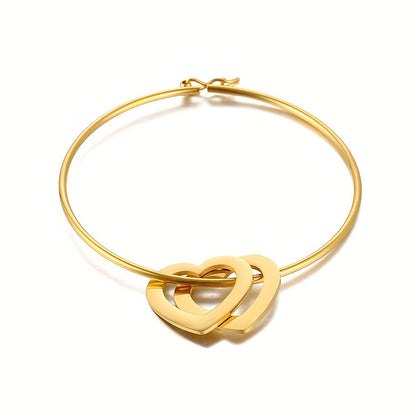 Double Hearts Bracelet