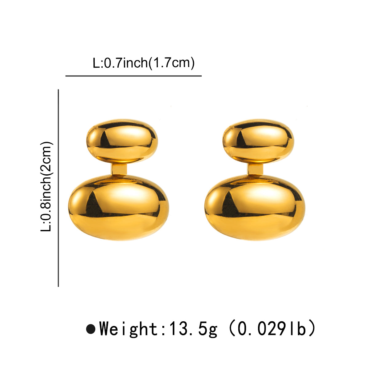 Double Orb Studs