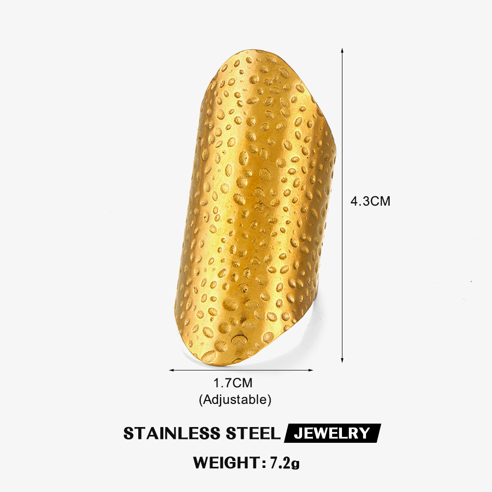 Artisan Hammered Statement Ring