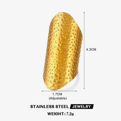 Artisan Hammered Statement Ring