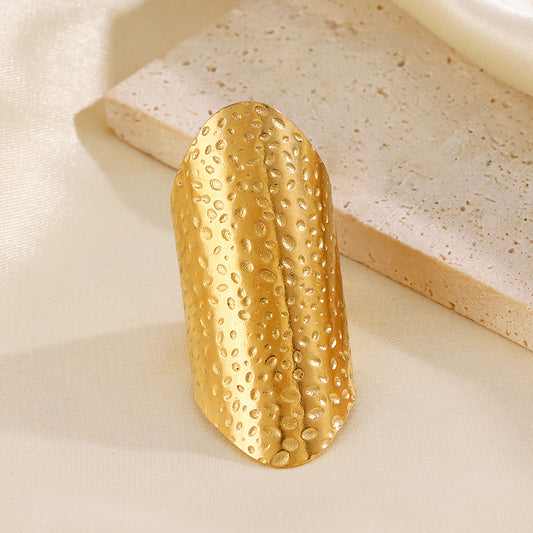 Artisan Hammered Statement Ring