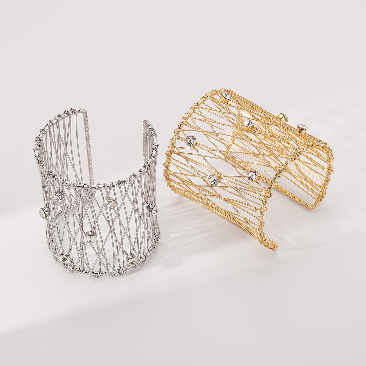 The Golden Cage Cutout Cuff