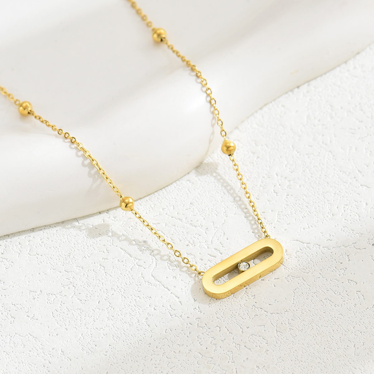 Lumière Rhinestone Necklace