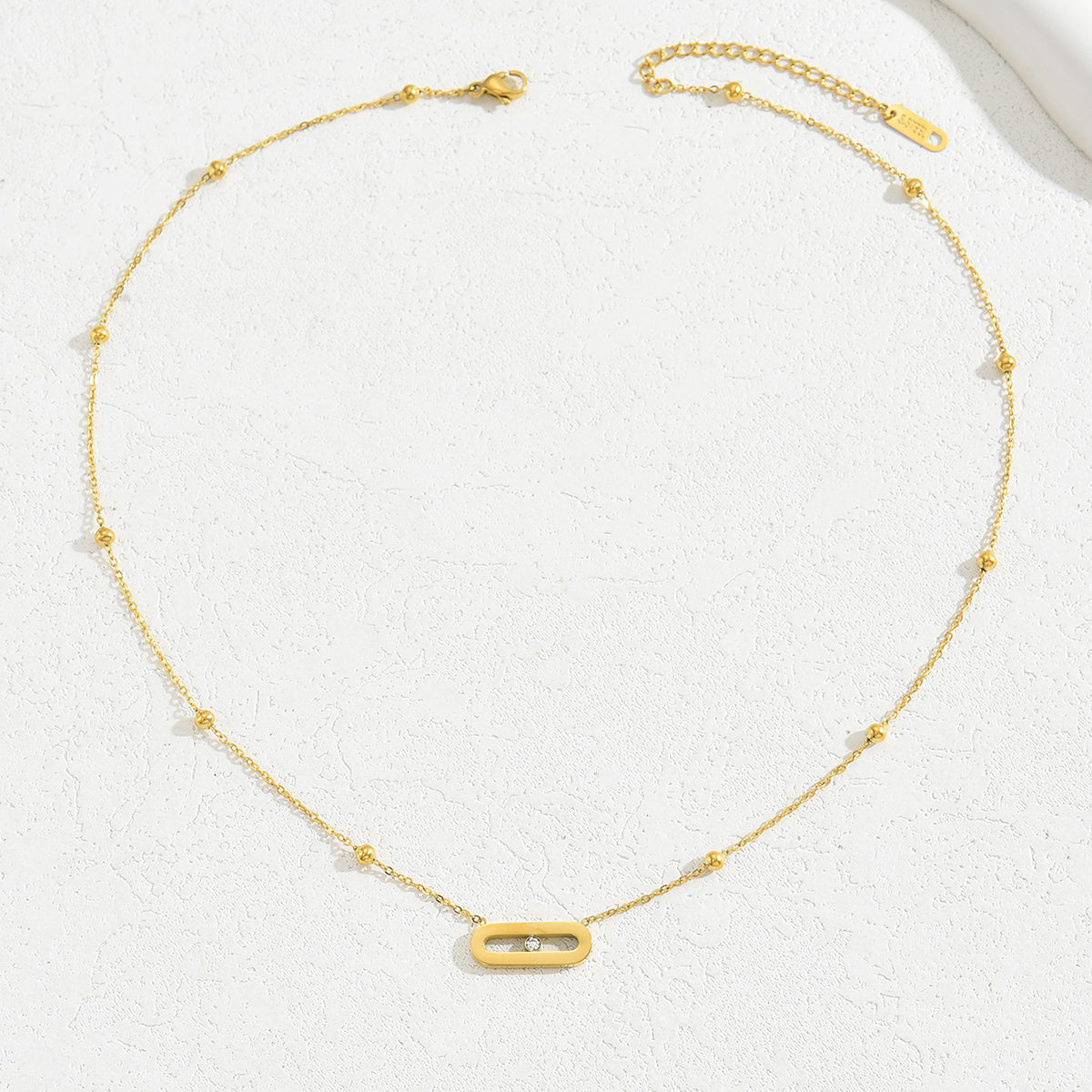 Lumière Rhinestone Necklace