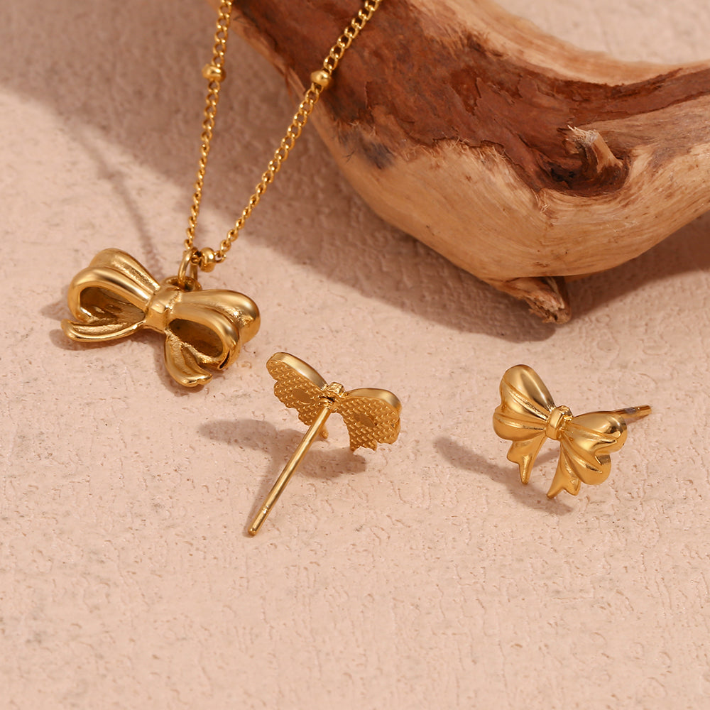 Dainty Bow Luxe Set