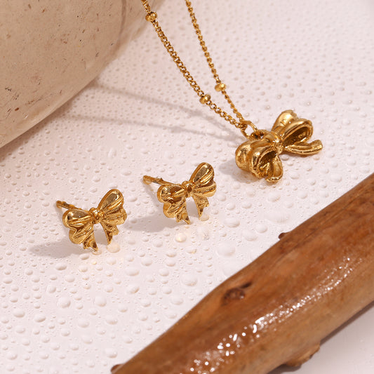 Dainty Bow Luxe Set