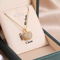 Sparkling Heart Necklace