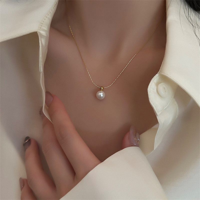 Timeless Pearl Necklace