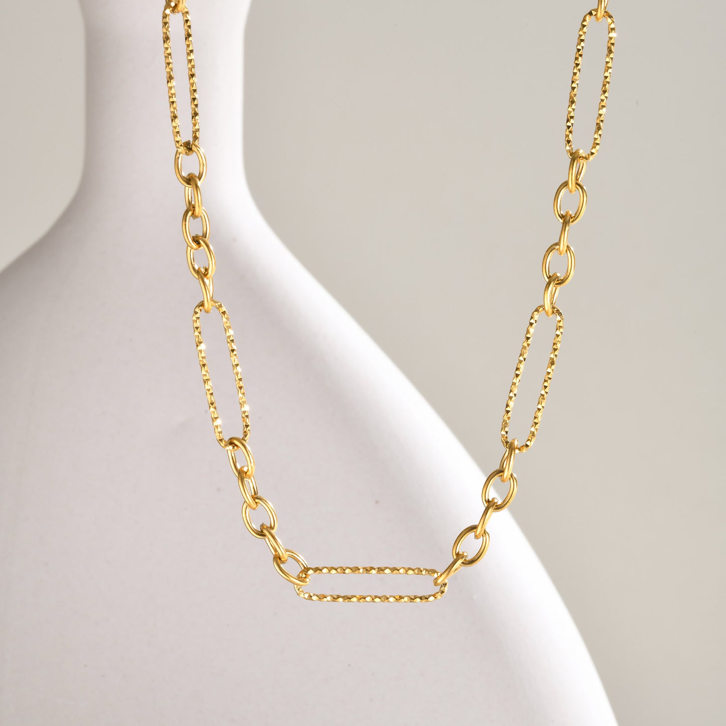 Golden Luxe Link Necklace