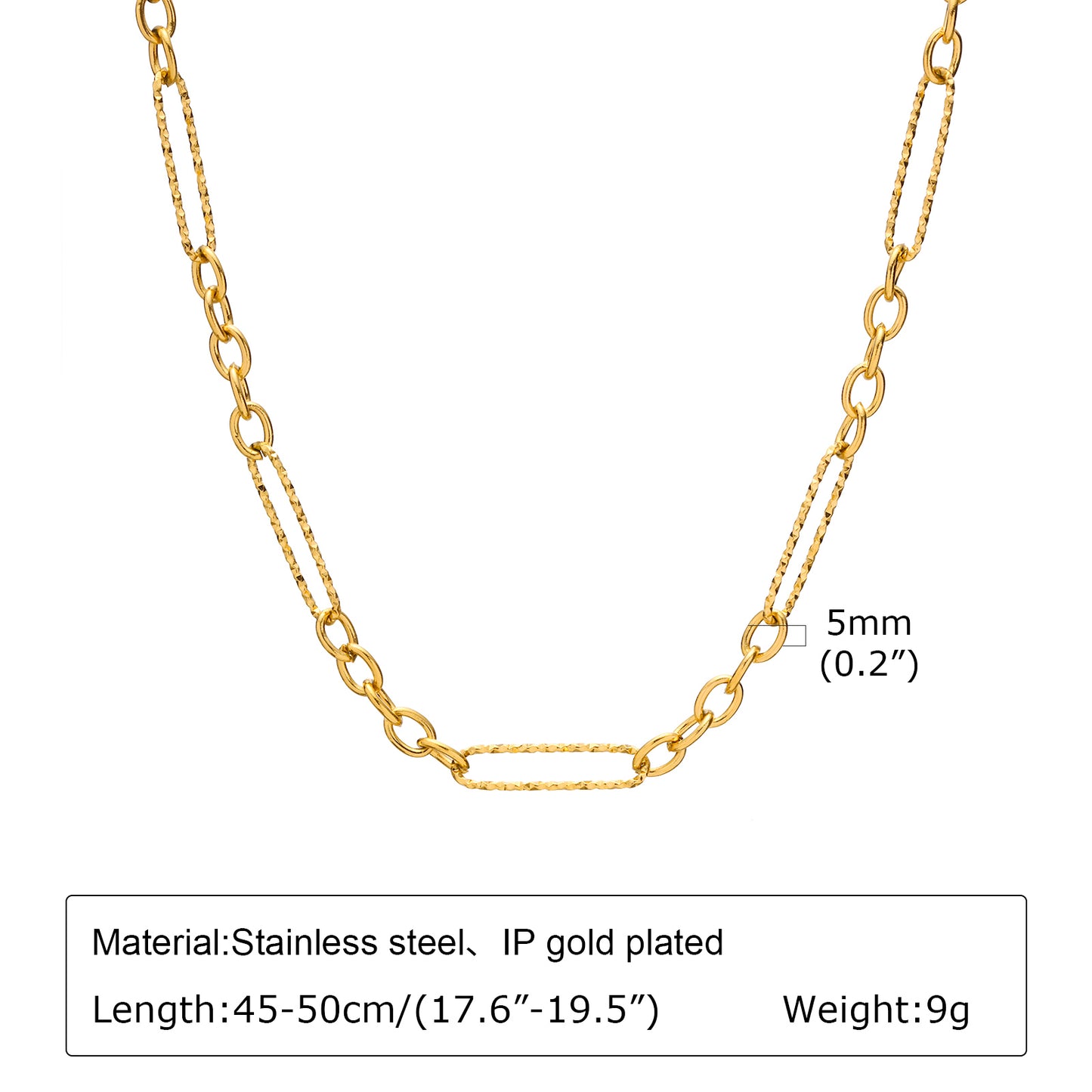 Golden Luxe Link Necklace