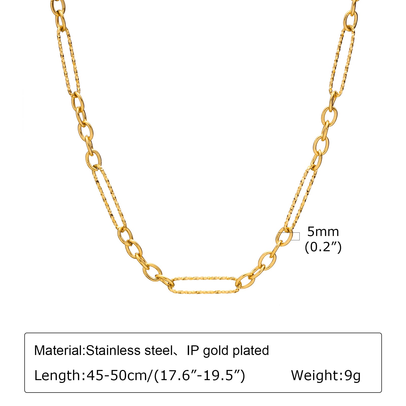 Golden Luxe Link Necklace