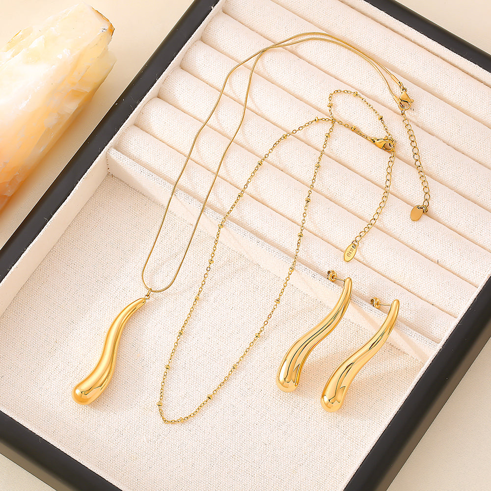 Hip Hop Punk Water Droplet Set