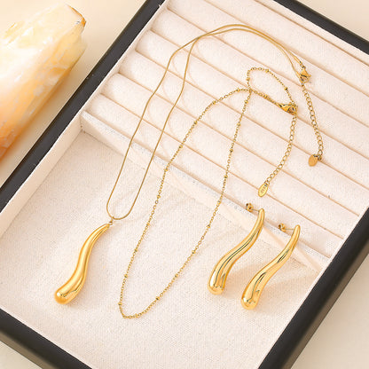 Hip Hop Punk Water Droplet Set