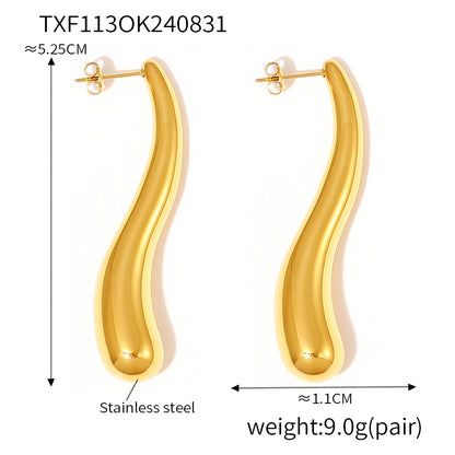 Hip Hop Punk Water Droplet Set