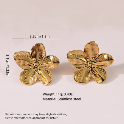 Floral Statement Ear Studs