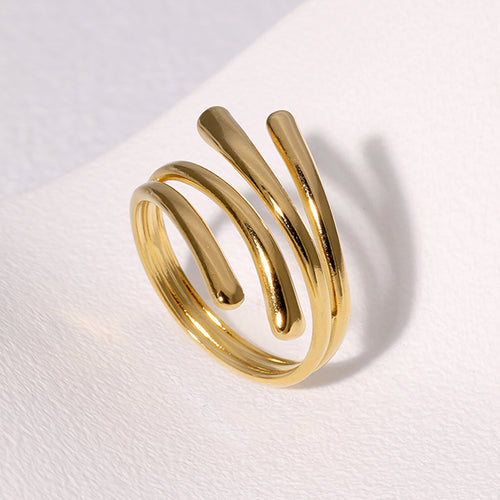 Aurora Coil Ring