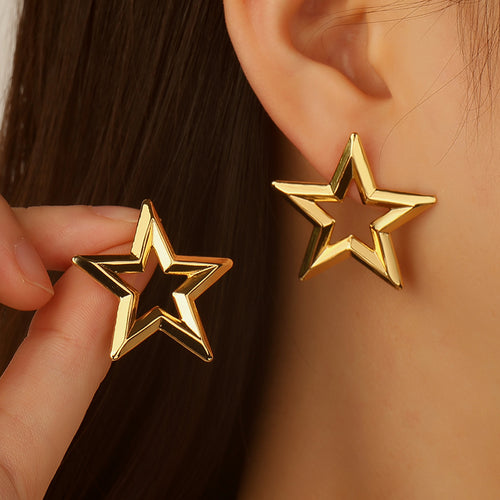 Chunky Star Studs