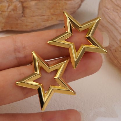 Chunky Star Studs