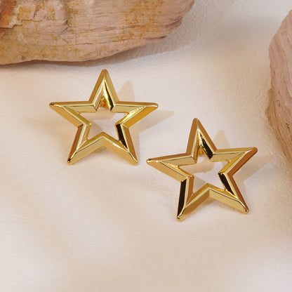 Chunky Star Studs