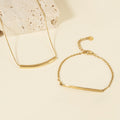 Geometric Bar Bracelet