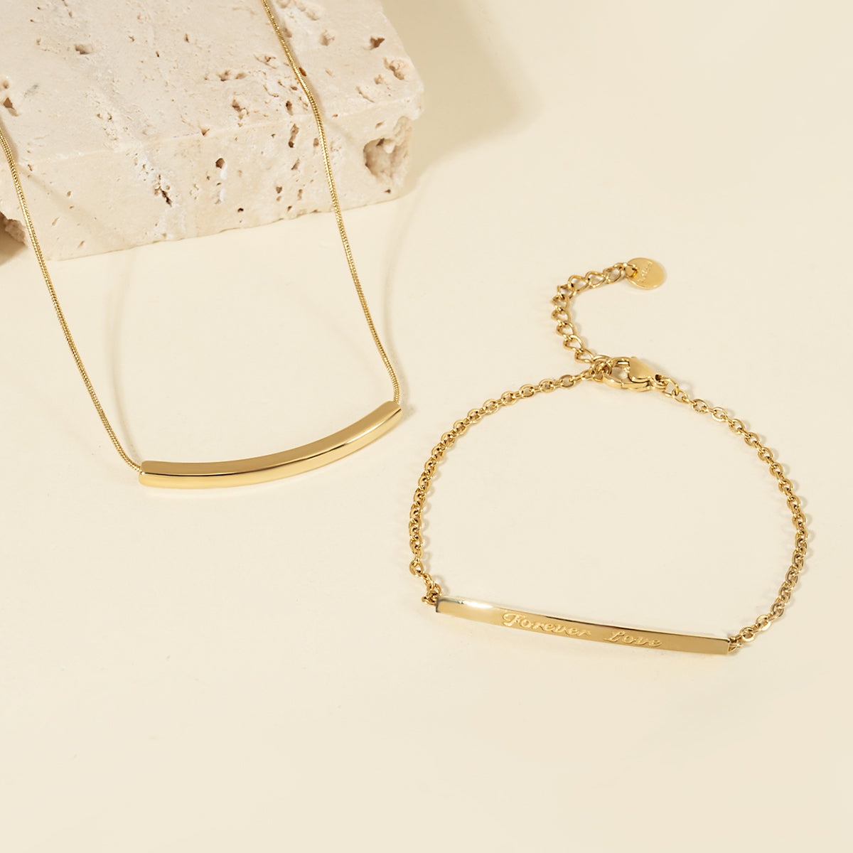 Geometric Bar Bracelet
