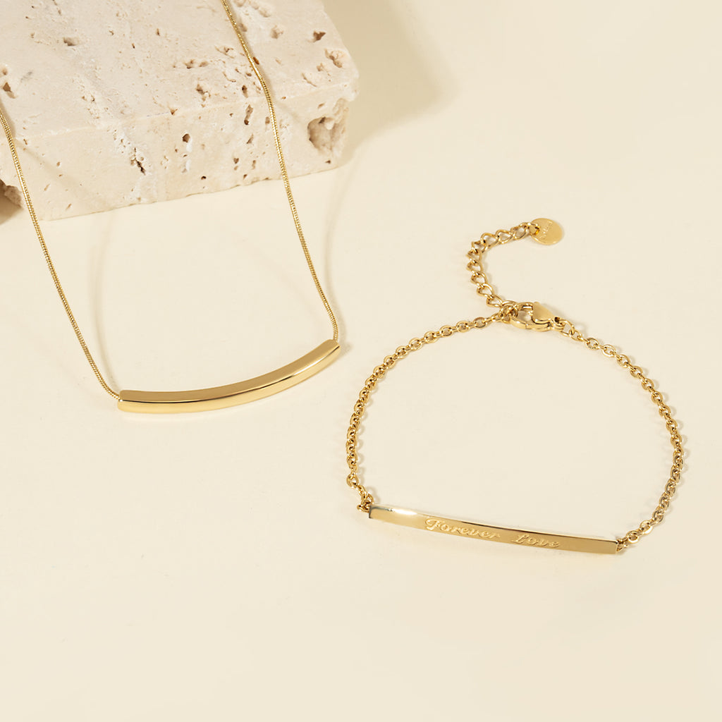 Geometric Bar Necklace