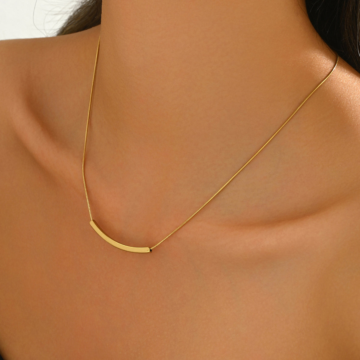 Geometric Bar Necklace