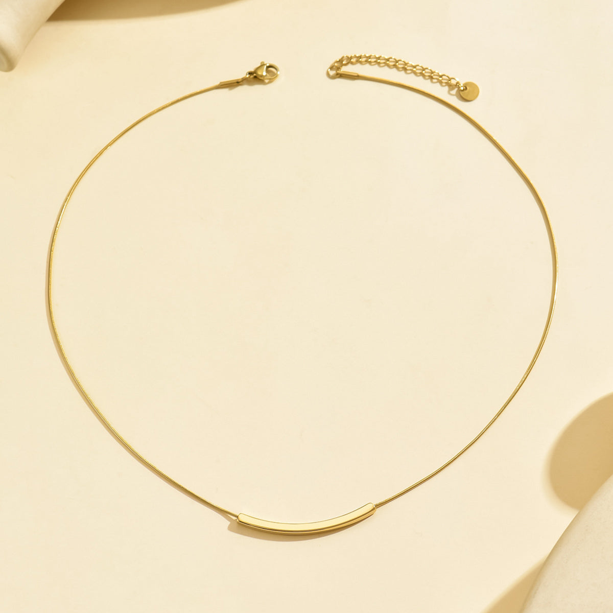 Geometric Bar Necklace