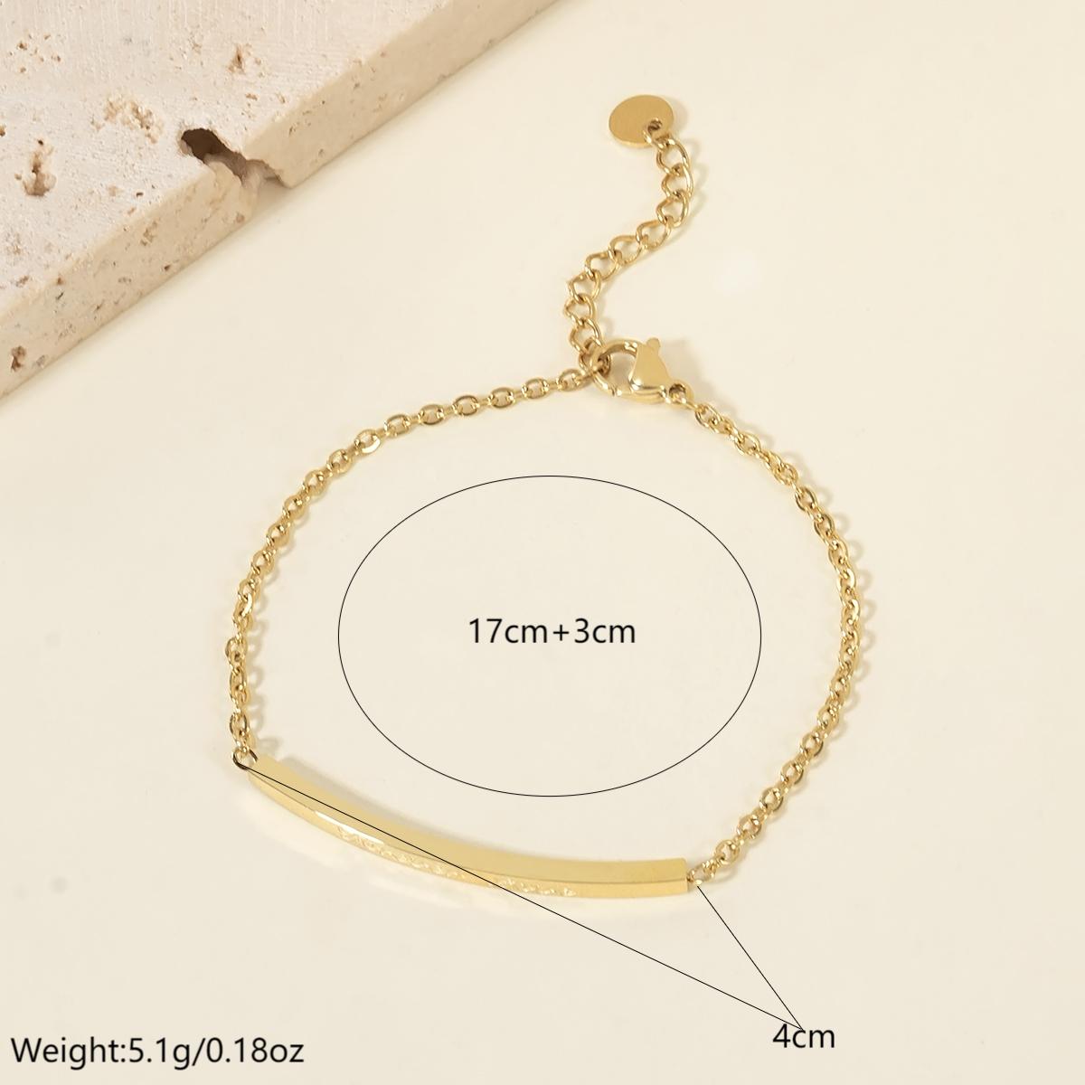 Geometric Bar Bracelet