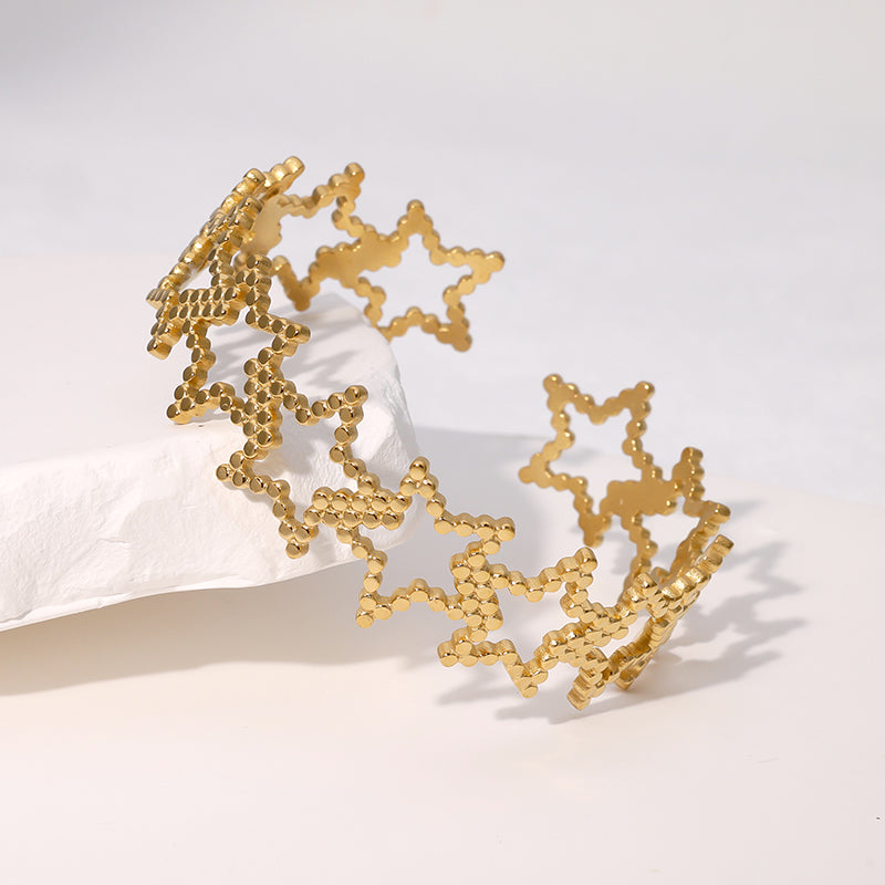 Elegant Star Cuff