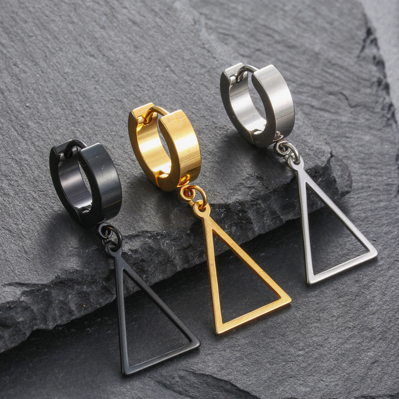 Geometric Minimalistic Ear Studs
