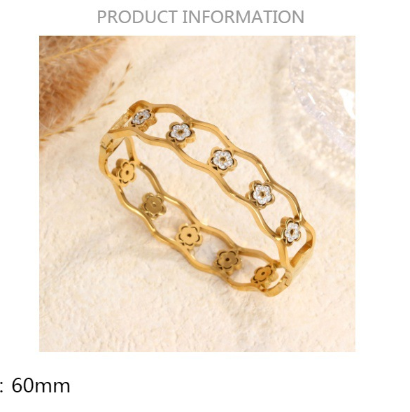 Floral Bloom Bangle