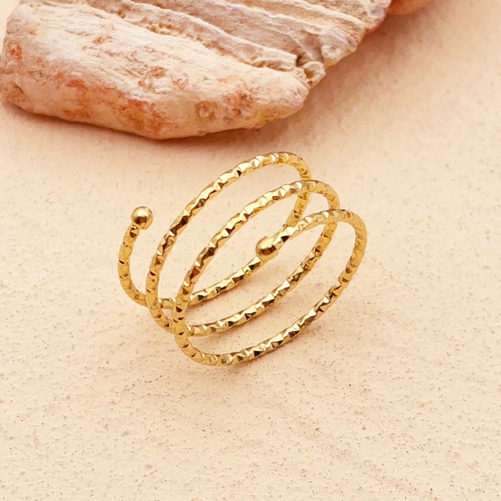 Infinity Spiral Ring
