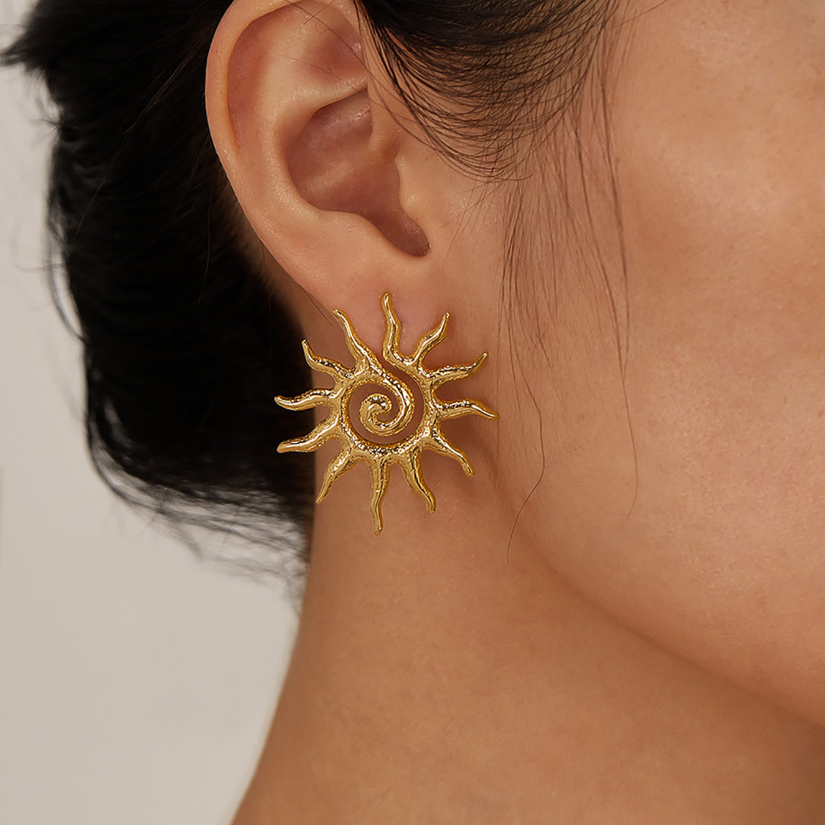Boho Sun Statement Earrings