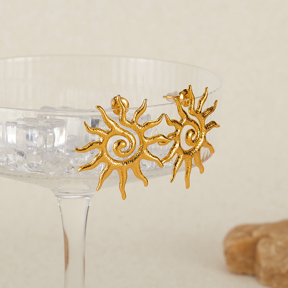 Boho Sun Statement Earrings