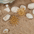 Boho Sun Statement Earrings