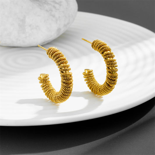 Textured Rope Hoops