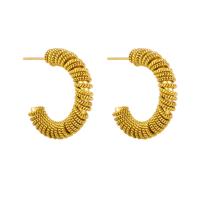Textured Rope Hoops