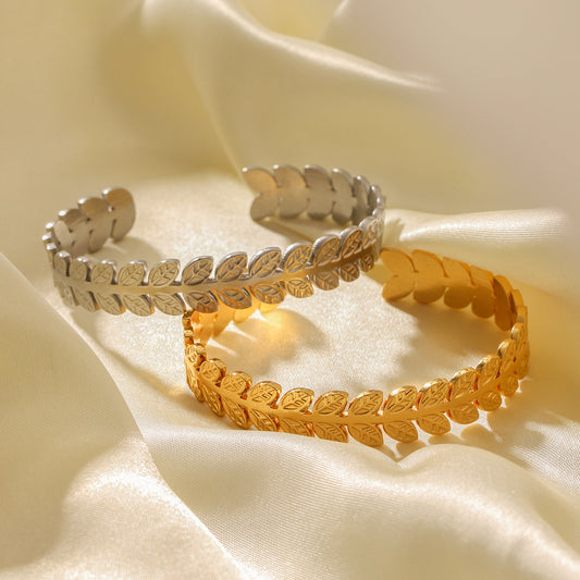 Victory Leaf Cuff