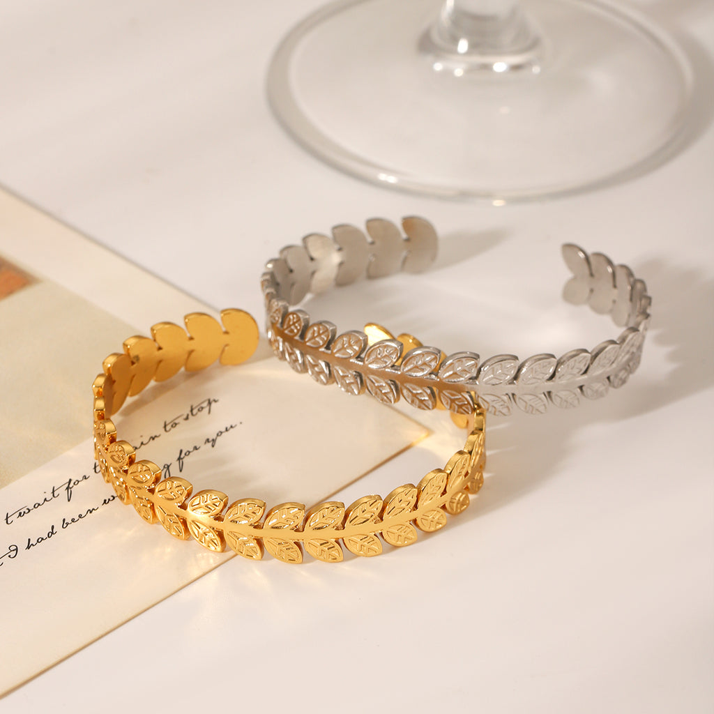 Victory Leaf Cuff