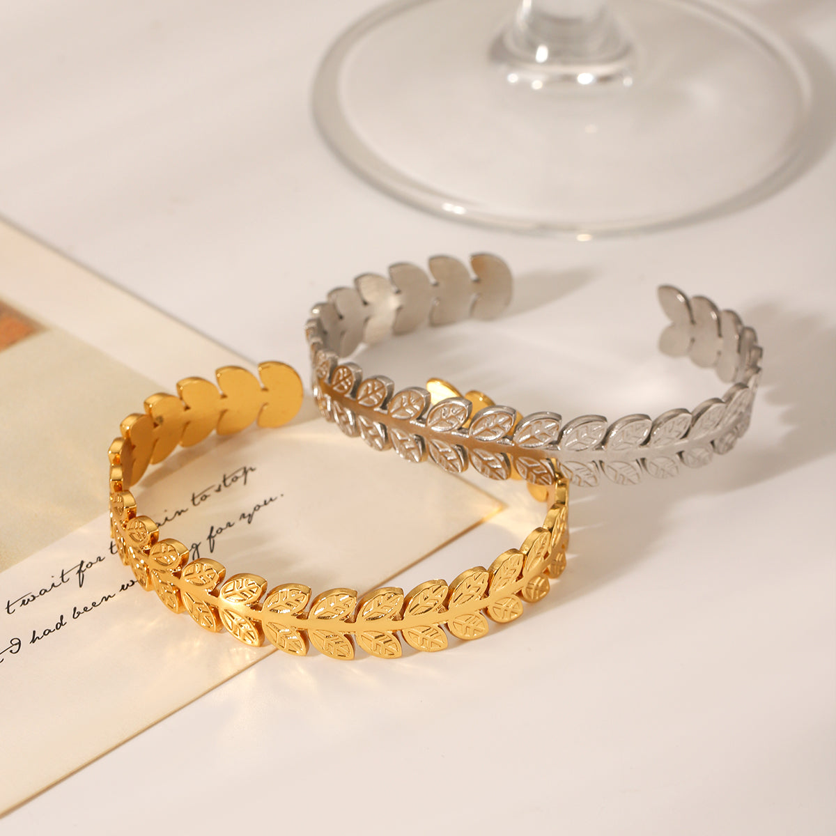 Victory Leaf Cuff